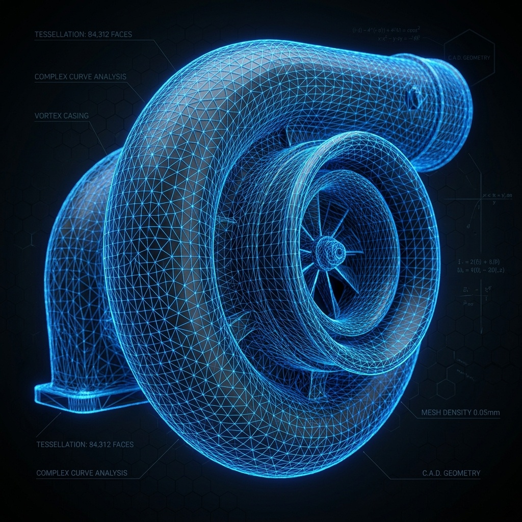 High-Fidelity CAD Geometry Tessellation