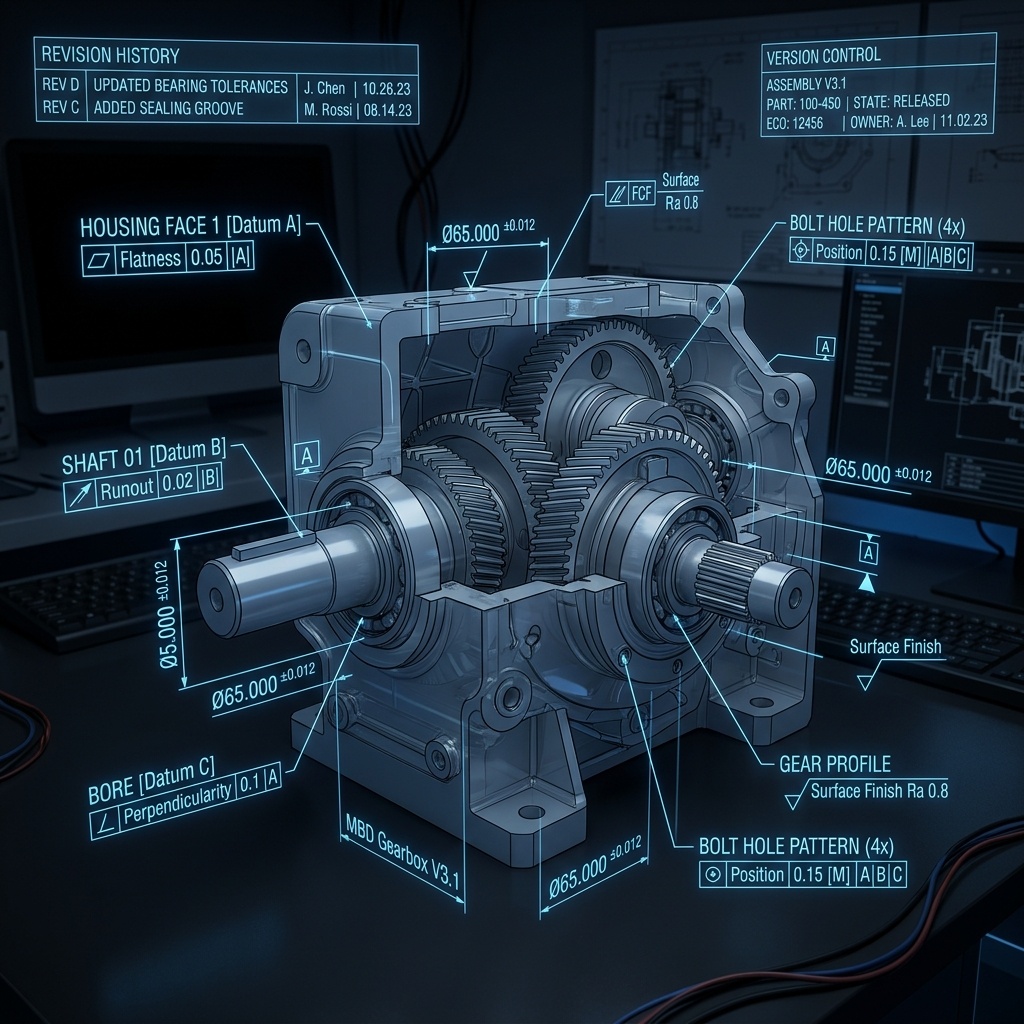 Automated PLM/MBD Revision & Version Control